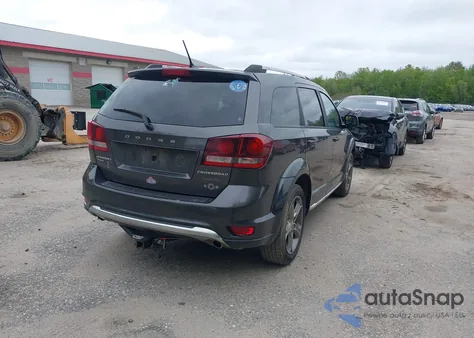 2017 Dodge Journey Crossroad Plus Awd из США, поврежденный, VIN 3C4PDDGG8HT575040